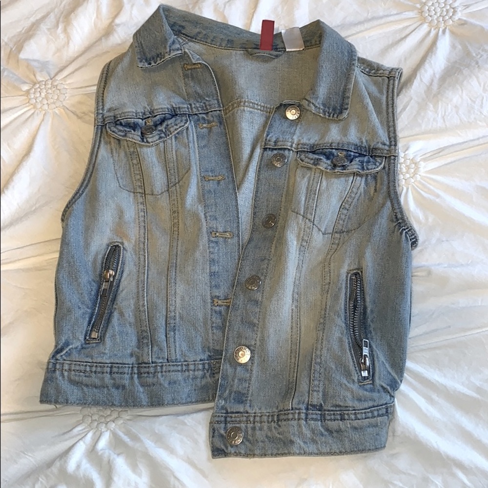 H&M denim vest